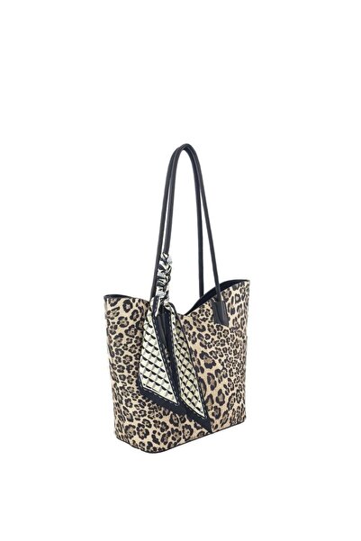 KRISTE BELL Women's Shoulder Bag Leopard Pattern