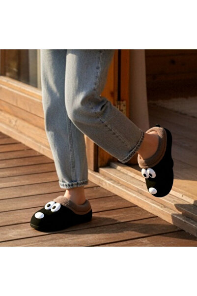 OEM Cute and warm slippers for women, waterproof, dog shape, 7158