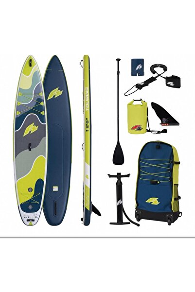 F2 TOURİNG İKİ ODACIKLI PROFESYONEL STAND UP PADDLE BOARD DAMLA DİKİŞLİ 381 CM TAŞIMA ÇANTALI