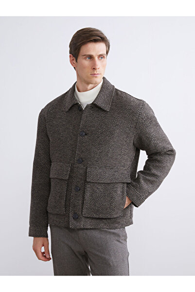 LC Waikiki Standard Fit Men's Cashmere Coat