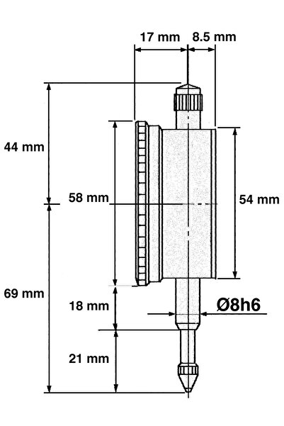 Other Limita manometrului cu comparator 10 mm