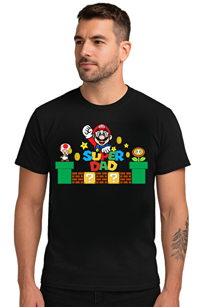 OEM Tricou barbat Super Mario-Super DAD