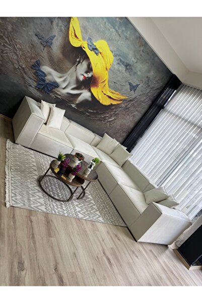 Erduran Mobilya Angelo 5 modül tam köşe koltuk takımı