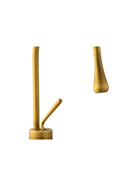 Trendy's Μπαταρία νιπτήρα TRENDY'S, μεσαίου ύψους, αντίκα μπρούντζος