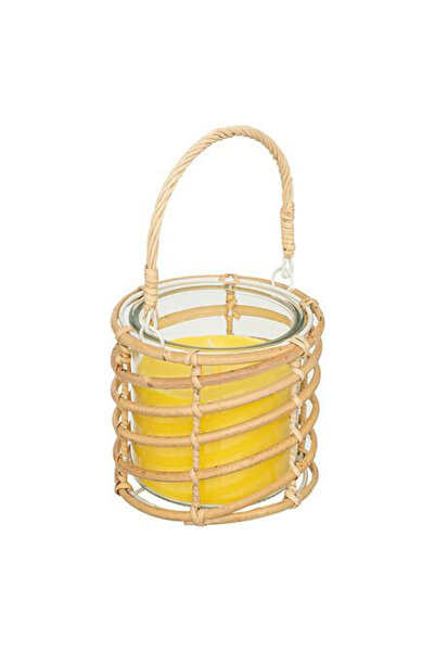 Other Lumânare parfumată Citronnelle 430g într-un coș, respinge țânțarii