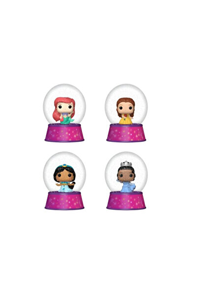 Funko Mini Snow Globes: Disney Princess- (Tekli Ürün)