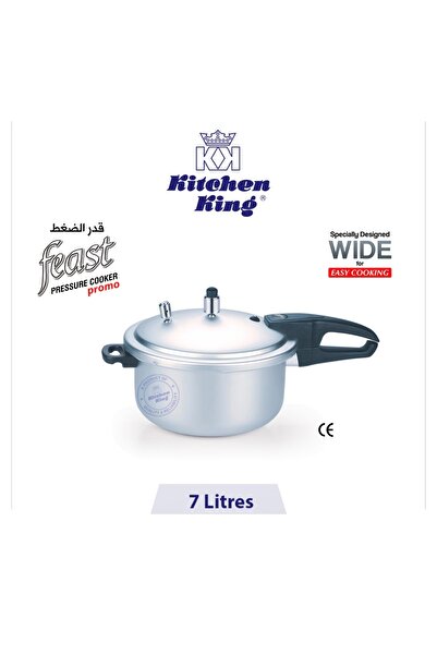 Kitchen King قدر ضغط كيتشن كنج يد طويل مسطح