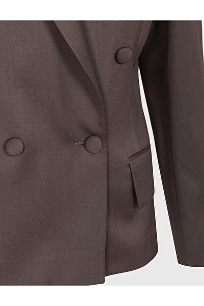 İLVİ Chilca Brown Women's Jacket