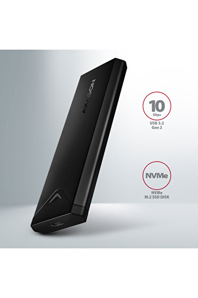 Other AXAGON External USB-C 10Gbps metal box for M.2 NVMe SSD disks