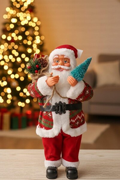 Sole Christmas Ornament Santa Claus Figurine Large Size 45cm – Decorative Ornament and Gift Figurine