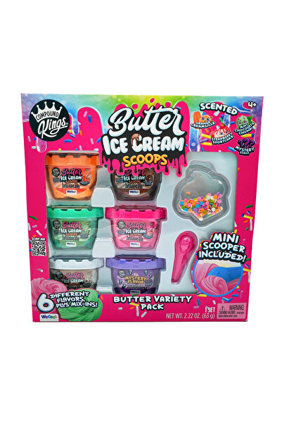 We Cool مجموعة متنوعة من ملاعق الآيس كريم بالزبدة من WeCool Compound Kings