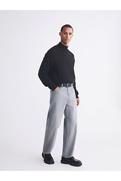 LC Waikiki Gray Baggy Fit Men's Jean Pants