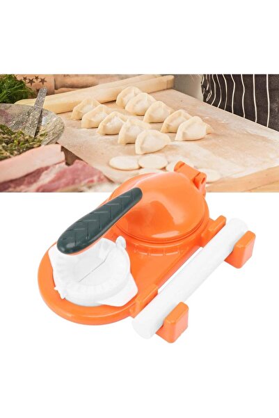 Generic مكبس صنع الزلابية اليدوي من كيمايا - عجينة زلابية سهلة الصنع، بيروجي،...