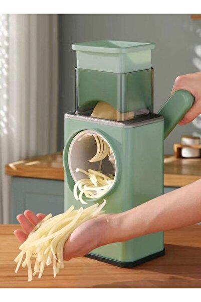 Generic Vegetable Slicer Adjustable Spiral Cutter Cheese Grater
