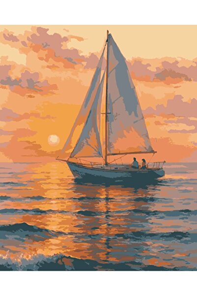 Carmen Sayılarla Boyama Seti - Altın Deniz