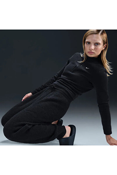 Nike Phoenix Cozy Bouclé Pant Yüksek Belli Örgü Kadın Eşofman Altı KUZEY SPORT