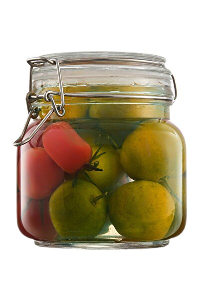 Store 6'LI CAM KAPAKLI KELEPÇELİ KAVANOZ 740 CC