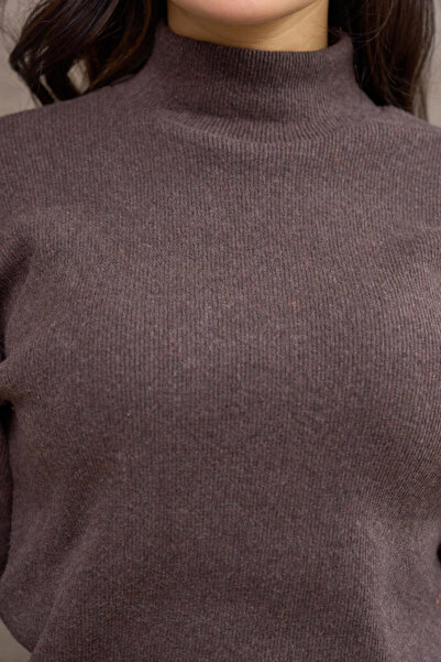 KÜÇÜĞÜM BUTİK Mink Color High-Necked Badi