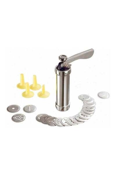 Generic ARTC Biscuit Maker Gun Silver/Yellow 22x15x6centimeter