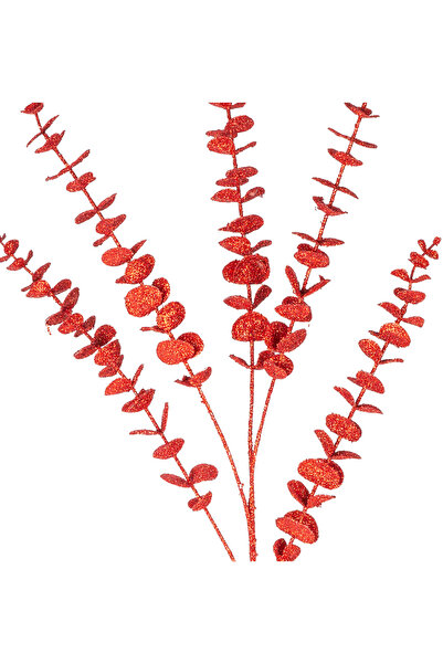 Herdekora Artificial Eucalyptus Silvery Red 85 Cm.