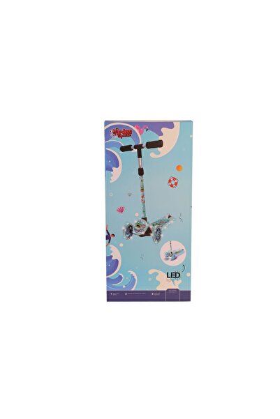 VARDEM OYUNCAK Mkwe082A Lighted Monster Scooter Blue