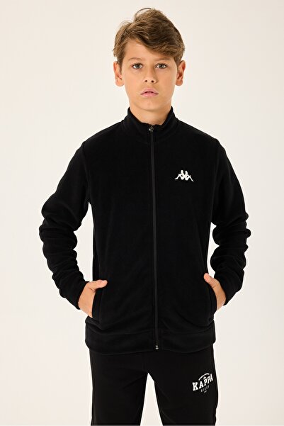Kappa Boy's Softech Fleece Zip-Up Cardigan