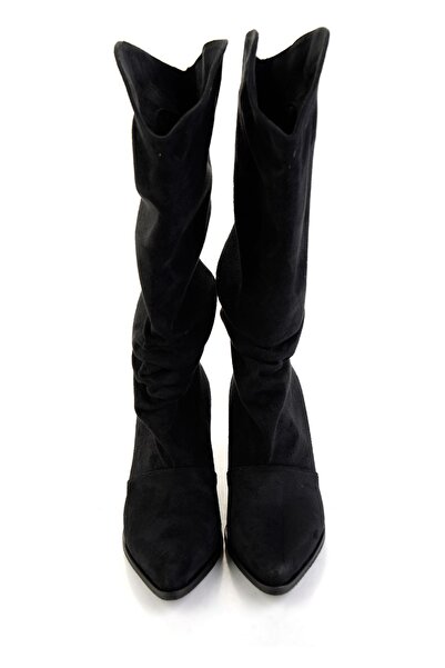 Bambi Siyah Kadın Bot & Bootie K03606060272