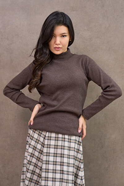 KÜÇÜĞÜM BUTİK Mink Color High-Necked Badi