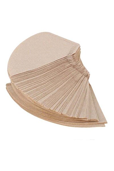 Generic URONN Coffee Filter Paper Brown 100 Pieces 19 x 19cm