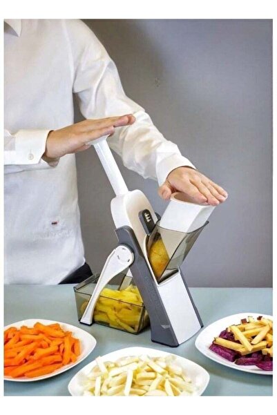 Generic Adjustable Mandoline Slicer Safe Vegetable Slicer Food Chopper Vegetable Cutter Quick Dicer Fruit F