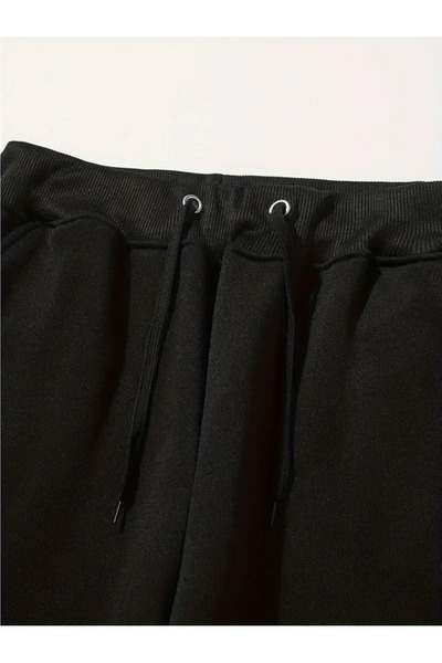 WOODROFFE Men's'Paris' Printed Crew Neck Sweatshirt and Jogger Pants Set