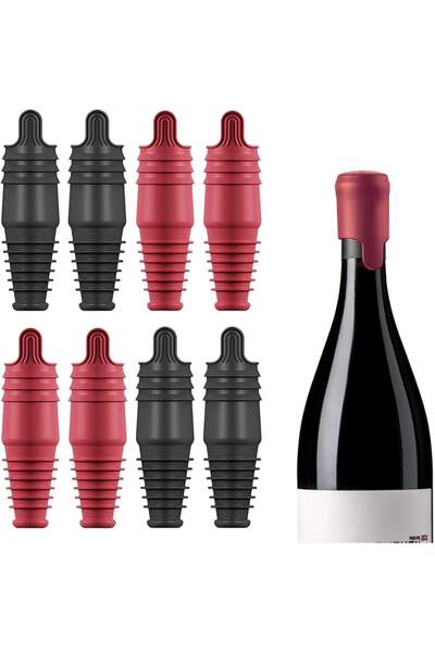 Generic Excefore Bottle Plug with Silicone, Expanding Beverage Bottle Stopper, Reusable Saver, Bottle Sea