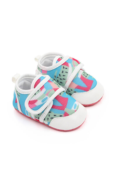 BebeNou Pantofi pentru fete - Pepene galben colorat LID2735-5-bo6