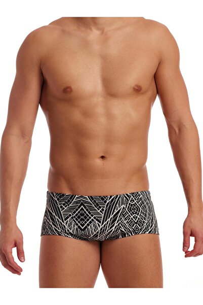Funky Trunks Space Signals Men's Training Swim Trunks, Classic Trunks