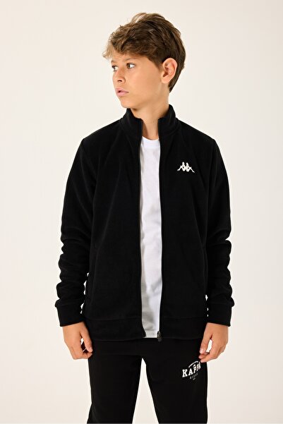 Kappa Boy's Softech Fleece Zip-Up Cardigan
