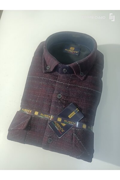 RUBENS GÖMLEK Double Pocket Thick 100% Cotton Lumberjack Shirt
