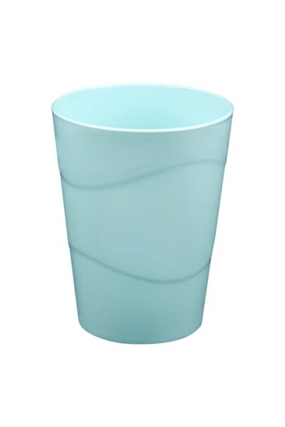SHOPIENS Pahar de plastic, 300 ml, culoare mentă, diametru 8 cm, înălțime 10 cm