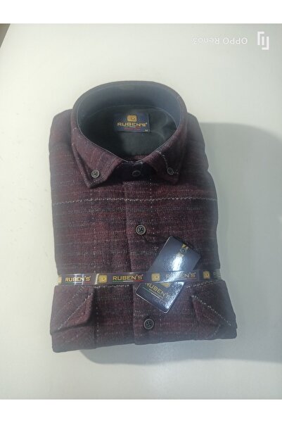 RUBENS GÖMLEK πουκάμισο ξυλοκόπος με διπλή τσέπη, χοντρό, 100% βαμβάκι