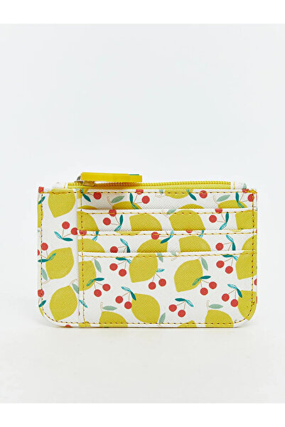 LC Waikiki Γυναικείο πορτοφόλι με στάμπα λεμόνι