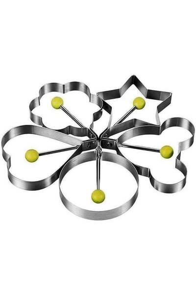 Generic Fried Egg Mold, Egg Ring Egg Shaper Stainless Steel Pancake Mold Kitc...