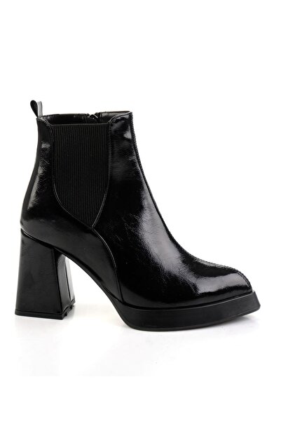 Bambi Siyah Kadın Bot & Bootie K02997052042