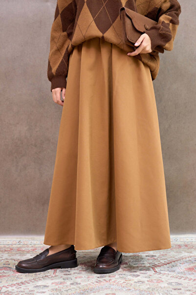 KÜÇÜĞÜM BUTİK Camel Balloon Skirt