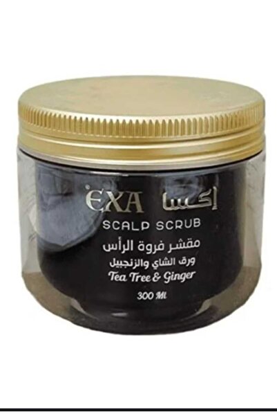 Exara إكسا مقشر فروة الرأس بخلاصة ورق الشاى والزنجبيل - 300 مل