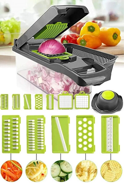 ESTRON Patates Sebze Küp Rende Doğrayıcı Dicer Mandolin Dilimleyici Jülyen Kesici Mutfak Chopper