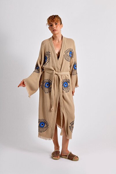 Brandsmiths كيمونو فيجن جارد باللون البيج