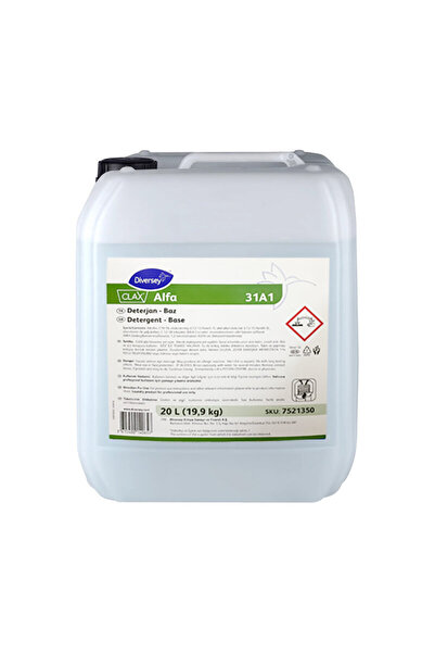 Diversey Clax Alfa 31A1 Çamaşır Deterjan Bazı 20L (19,9kg)