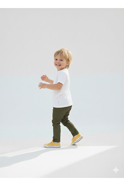 rois Baby Lycra Khaki Pants