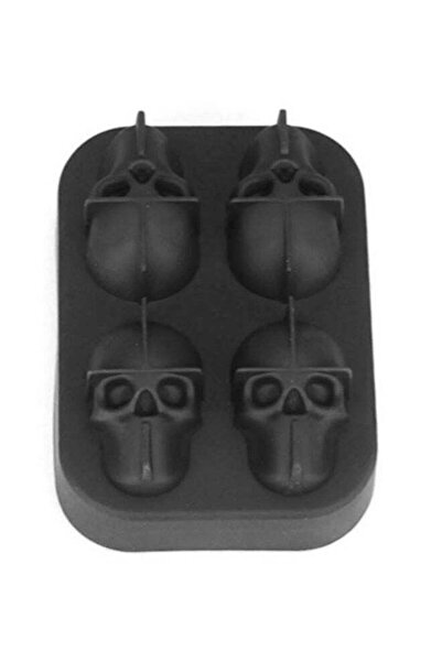 Generic Silicone Ice Mold Black 12x8.5x5cm