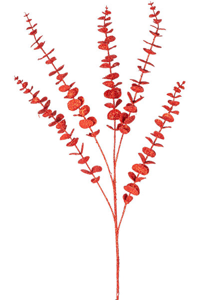 Herdekora Artificial Eucalyptus Silvery Red 85 Cm.