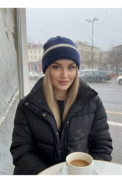 Goldmine Унісекс пухнаста шапка з м'якими стрічками